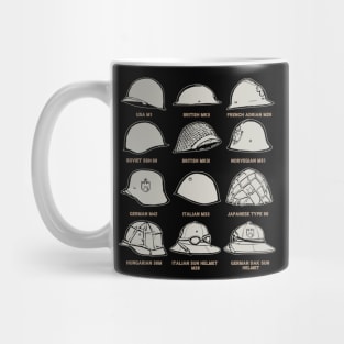 Helmets of the World War 2 Mug